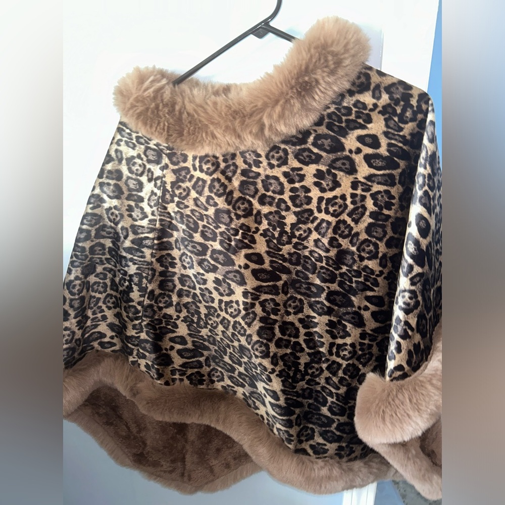 Faux Fur Shawl